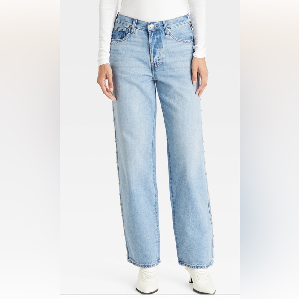 Universal Thread Sky Blue Wide Leg Jeans